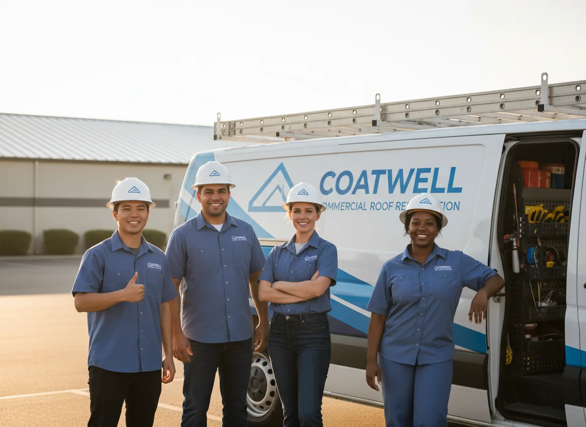 Commercial roof coating company in Owings, MD